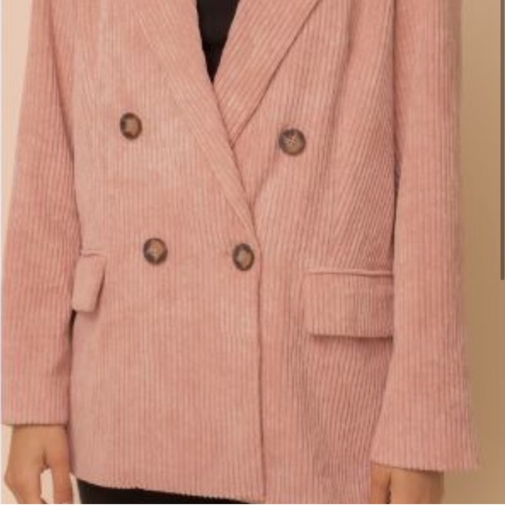 Corduroy Blazer Jacket - image 3